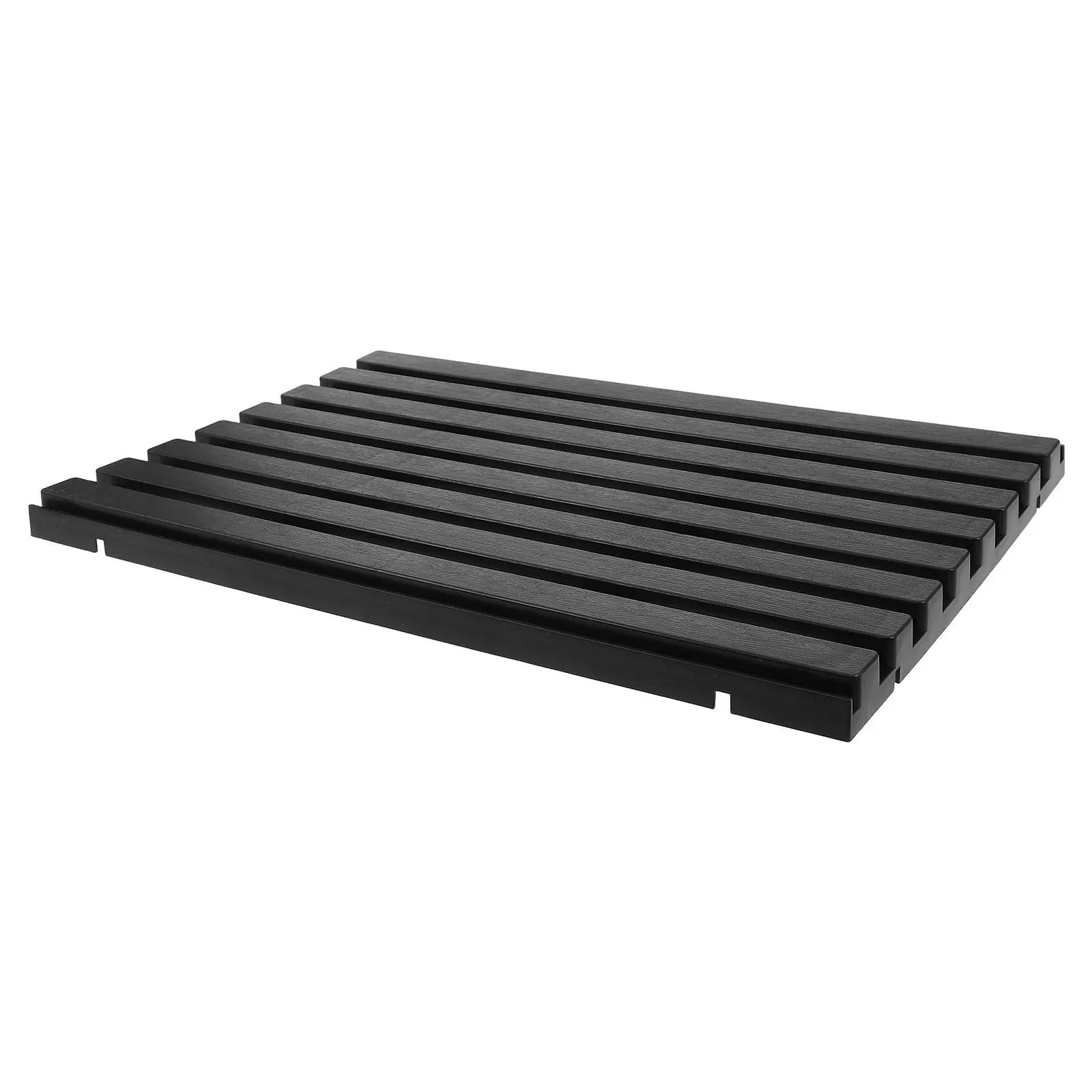Cooler Cabinet Display Tray Anti-Slip Wood Grain Retail Freezer Display Pads for Supermarket Produce Meat Protection