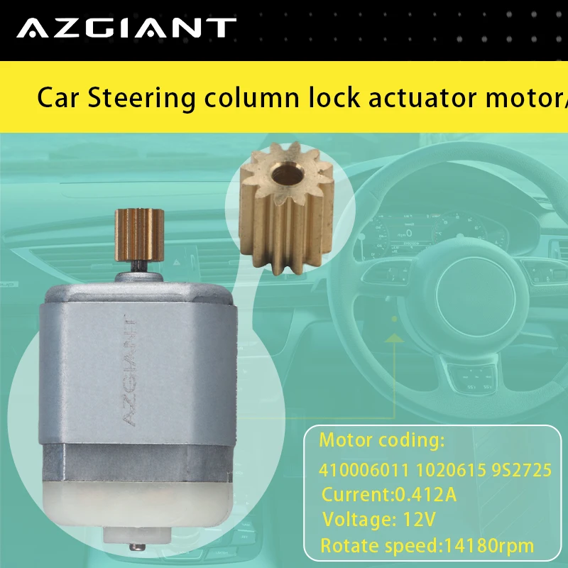 

Car Steering Column Lock Actuator motor 410006011 Gears 12T Disassembly Tools For VW Beetle Eos Brand New vehicle accessories