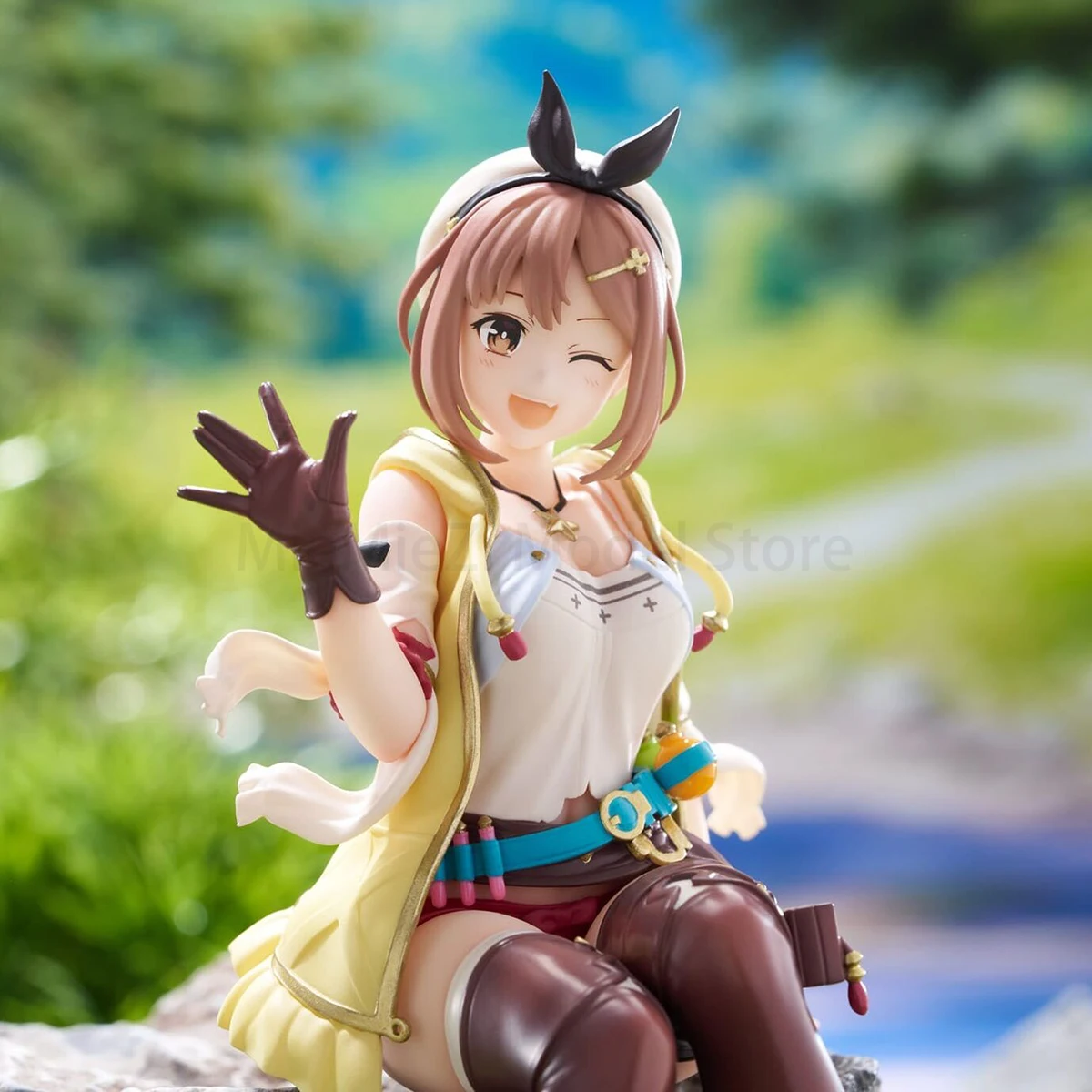Origineel origineel FuRyu voorgeschilderd KT Model+ Noodle Stopper Figuur Atelier Ryza Reisalin Stout & Wink Ver. Spelfiguur Leuk cadeau