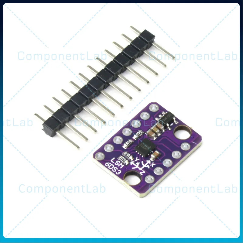 5-15pcs LSM6DS3 Accelerometer Module Tilt Angle Gyroscope Sensor FIFO I²C/SPI Transmission