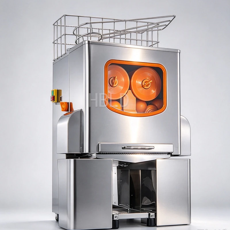 Automatic Citrus Beverage Juicer Commercial Orange Squeezer Stainless Steel Fresh Juice Machinery