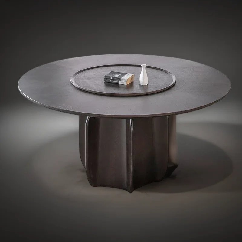 

Круглые обеденные столы с подъемным верхом, мобильный обеденный стол с мраморным камнем, проигрыватель, съемный домашний стол Esstisch, мебель для квартиры