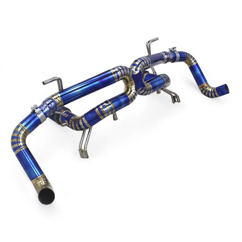 

Yooking Titanium Catback For Audi R8 V10 5.2L 2023+ With OPF/DPF