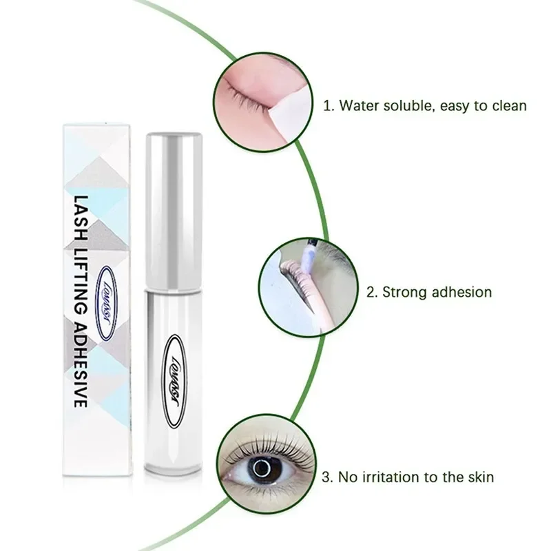 Hot 1 Korean Curling Eyelashes Special Glue Thick Eyelashes Liquid Transparent Glue Fixed Perm Pestanas Adhesive Lomansa Liflash