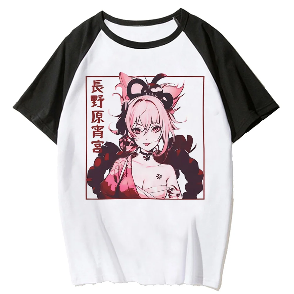 

Genshin Impact t-shirts women anime comic funny Tee female manga designer clothes