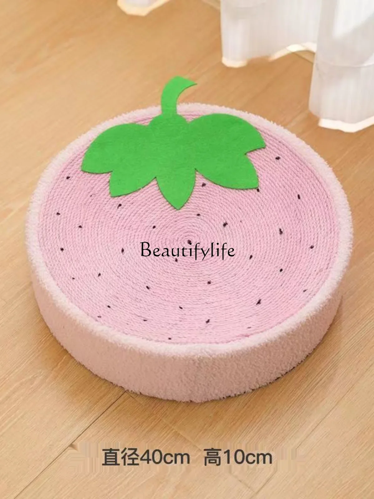 

Y Sisal Cat Scratch Board Cat Nest Wear-Resistant Non-Chip round Scratching Board