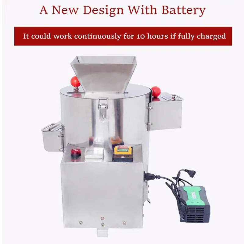 آلة تقشير الكستناء الأوتوماتيكية آلة قصف الكستناء التجارية 12 شفرة الكستناء معالج إزالة الجلد