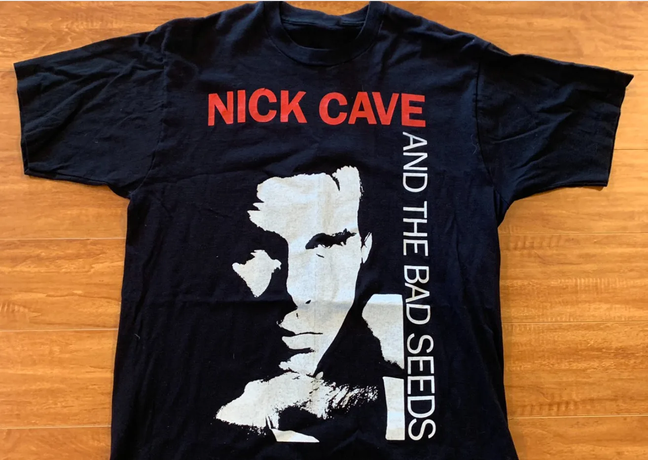 

Мужская футболка Nick Cave The Bad Seeds всех размеров, забавная S433