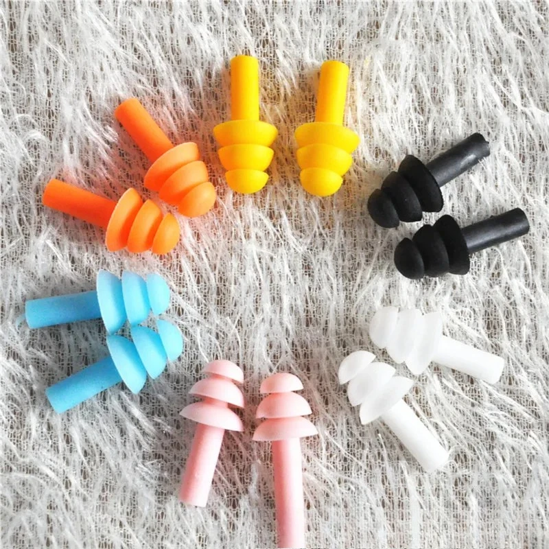 

Soft Silicone Ear Plugs Sound Insulation Ear Protection Earplugs Anti Noise Snoring Sleeping Plugs For Travel Noise Reduction