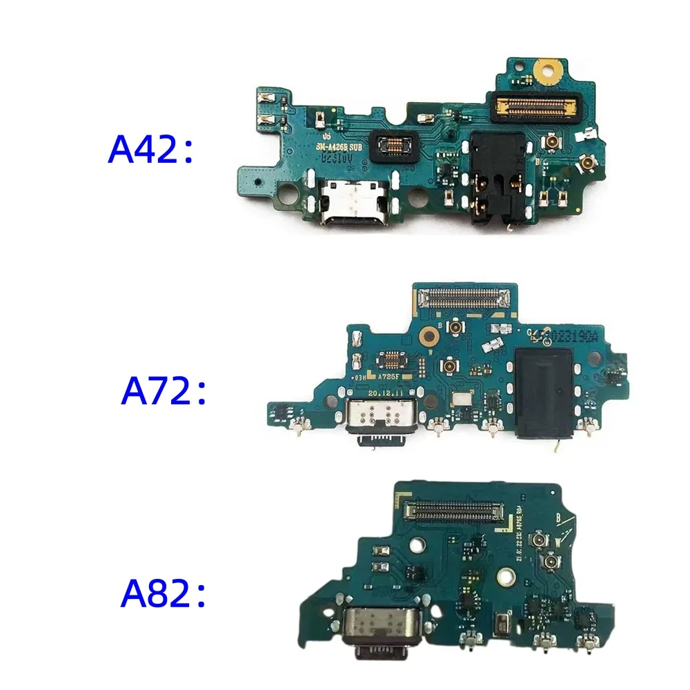 USB Charge Port Dock Connector Charging Board For Samsung Galaxy A42 A72 A82 SM-A426B A426U A725F A826S Repair Replacement Part