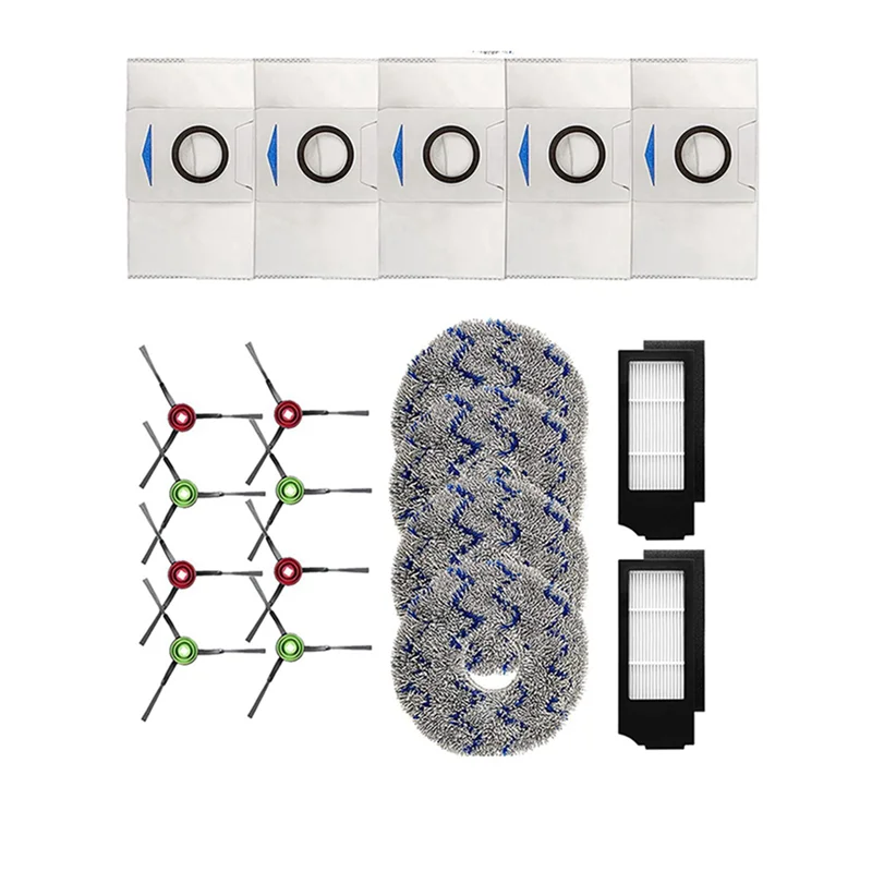 24 時間配達 2X 掃除機床ケア交換部品キット ECOVACS DEEBOT X1 オムニ/X1TURBO/X1 プラスロボット掃除機 Clea