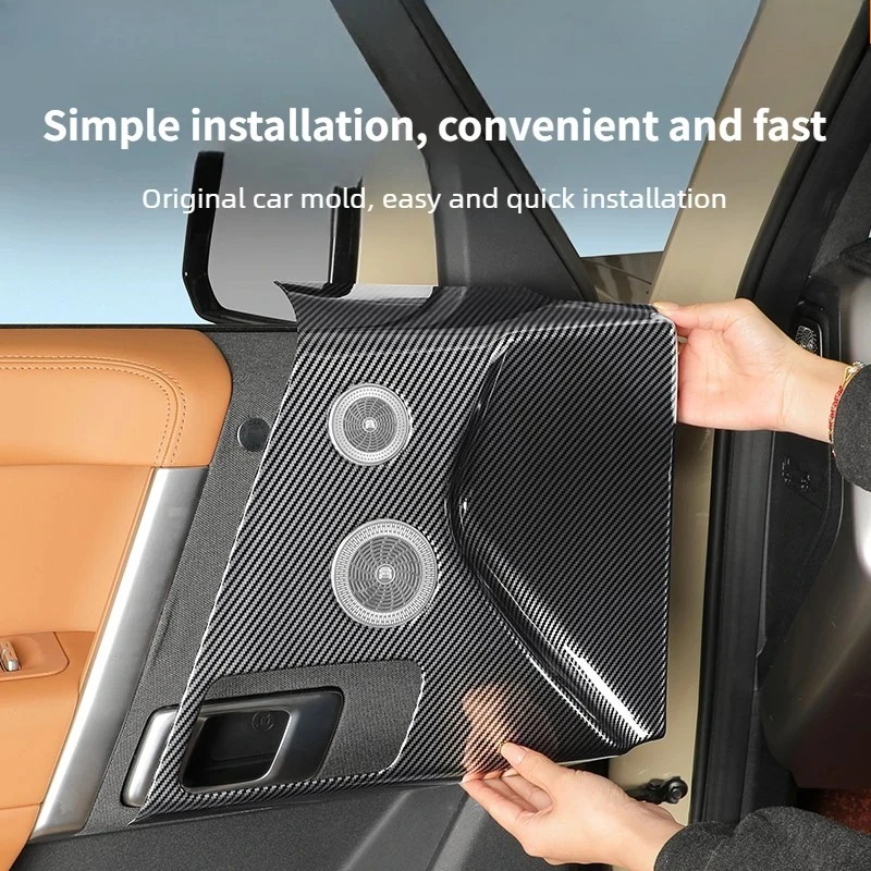 For Chery iCAR V27 2026 All-inclusive Inner Handle Trim Panels Anti-fouling and Anti-kick Protector Car Interior Accessories