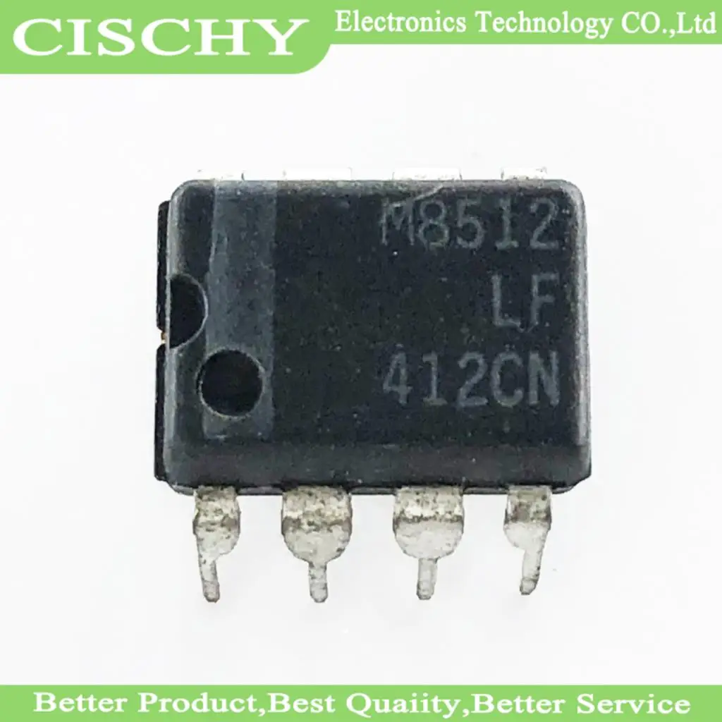 10pcs/lot LF412CP LF412ACN LF412CN LF412 DIP-8