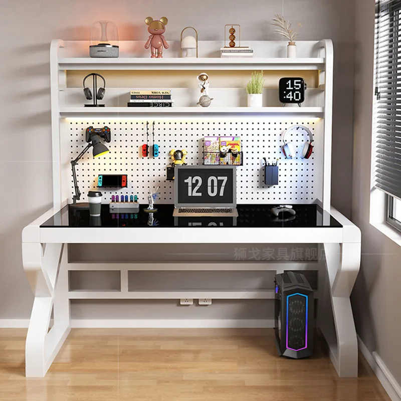 Escritorio de oficina moderno para casa, almacenamiento de escritura estética, escritorio de oficina de pie, dormitorio de juegos, oficina, Tavolino, muebles posmodernos