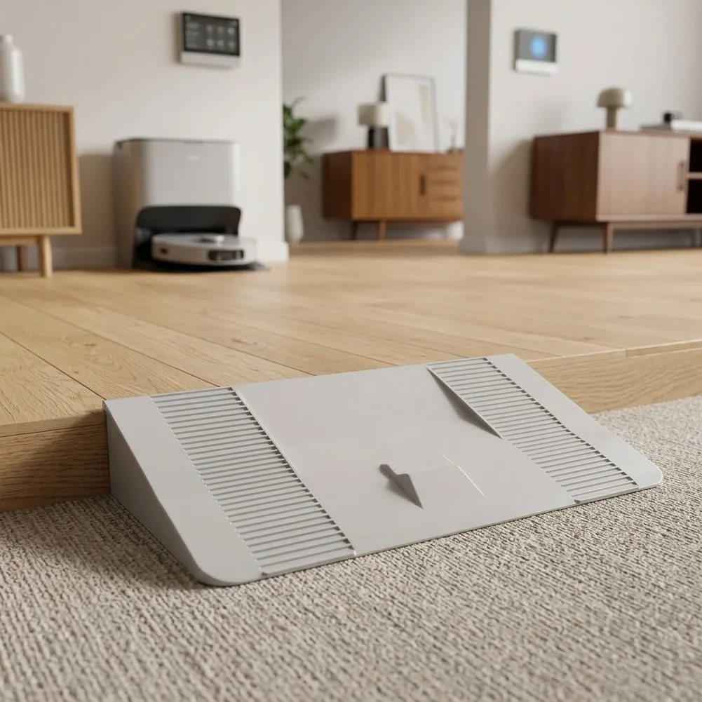 For Ramp Diverter Mat for Ecovacs T90 T90PRO For X12 Robot Vacuum Non Slip Climbing Aid for Thresholds and Level Transitions