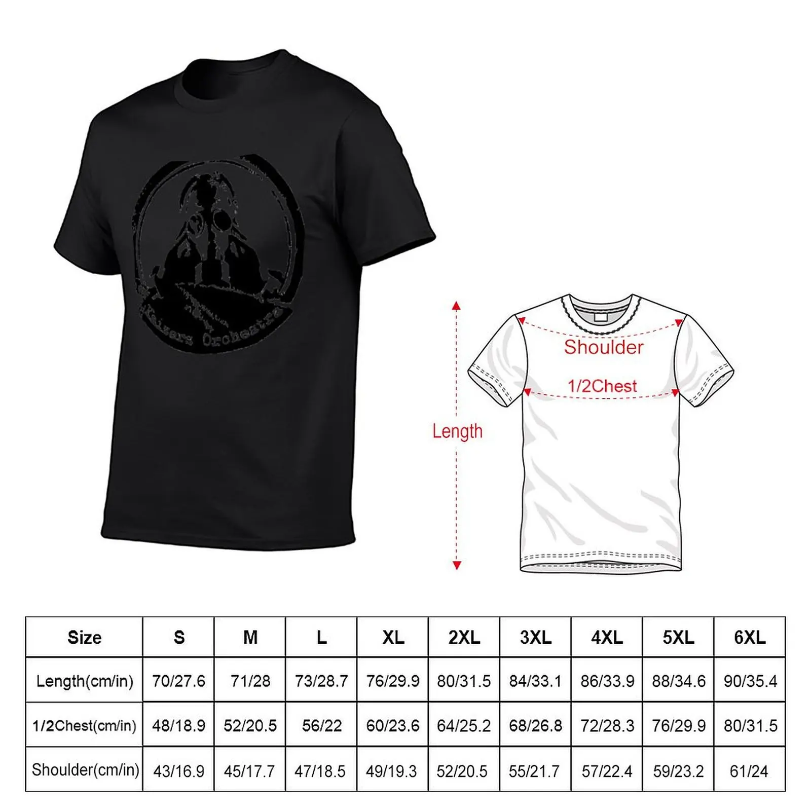 Kaizers Orchestra Logo T-Shirt anime clothes sweat vintage animal prinfor boys men clothing image 5