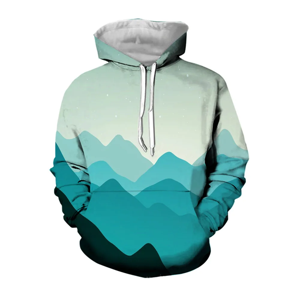 

Jumeast 3D Mountain Landscape Hoodies For Men Spring And Autumn Length Sleeve Casual Hooded Oversized Hoodie Streetwear Pullover