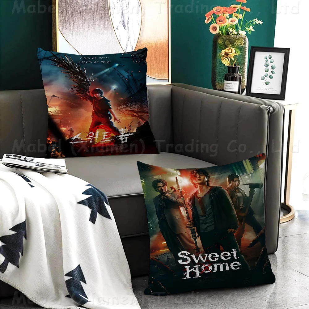 

S-Sweet H-Home Hot TV Cushion Cover Pillowcase Upholstery Sofa Throw Pillow Home Decor Pillowcas