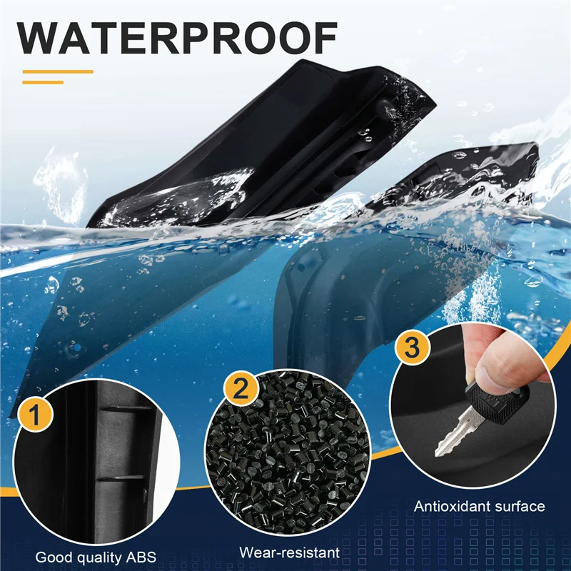 B07A-For BRP Seadoo RXT X 300/325 GTX Jet Ski أجزاء المصد الخلفي غطاء LH RH 291004465 291004466