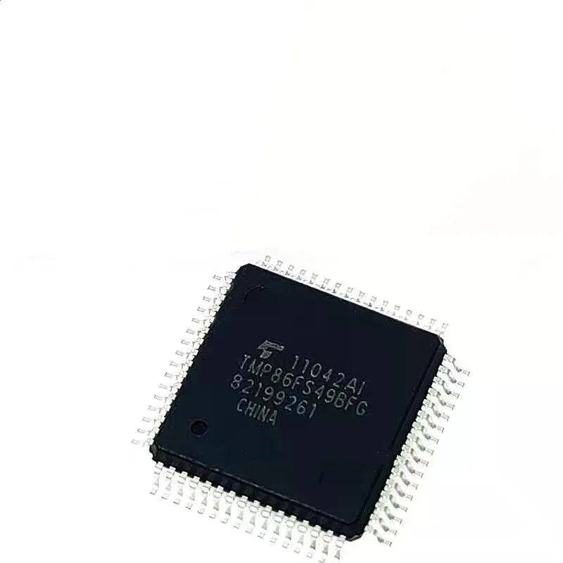 

Новые и оригинальные 10 штук TMP86FS49BFG TMP86FS49 QFP64