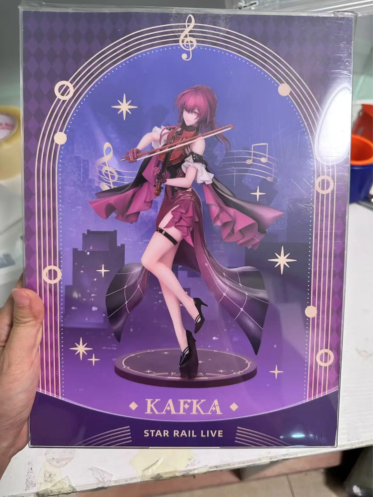 Genuine Mihoyo's "Honkai Star Rail" Kafka 1/8 Scale Figure Star Iron LIVE Collectible Model Decoration