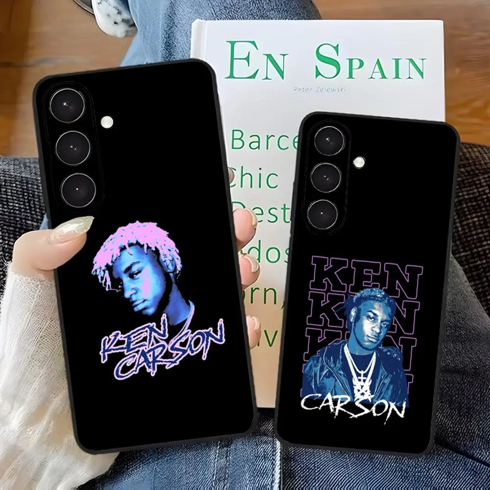 Rapper K-Ken C-Carson Phone Case For Samsung S26 S25 S24 S23 S22 Ultra Plus Fe A57 A37 A17 A27 5G Silicon Cover