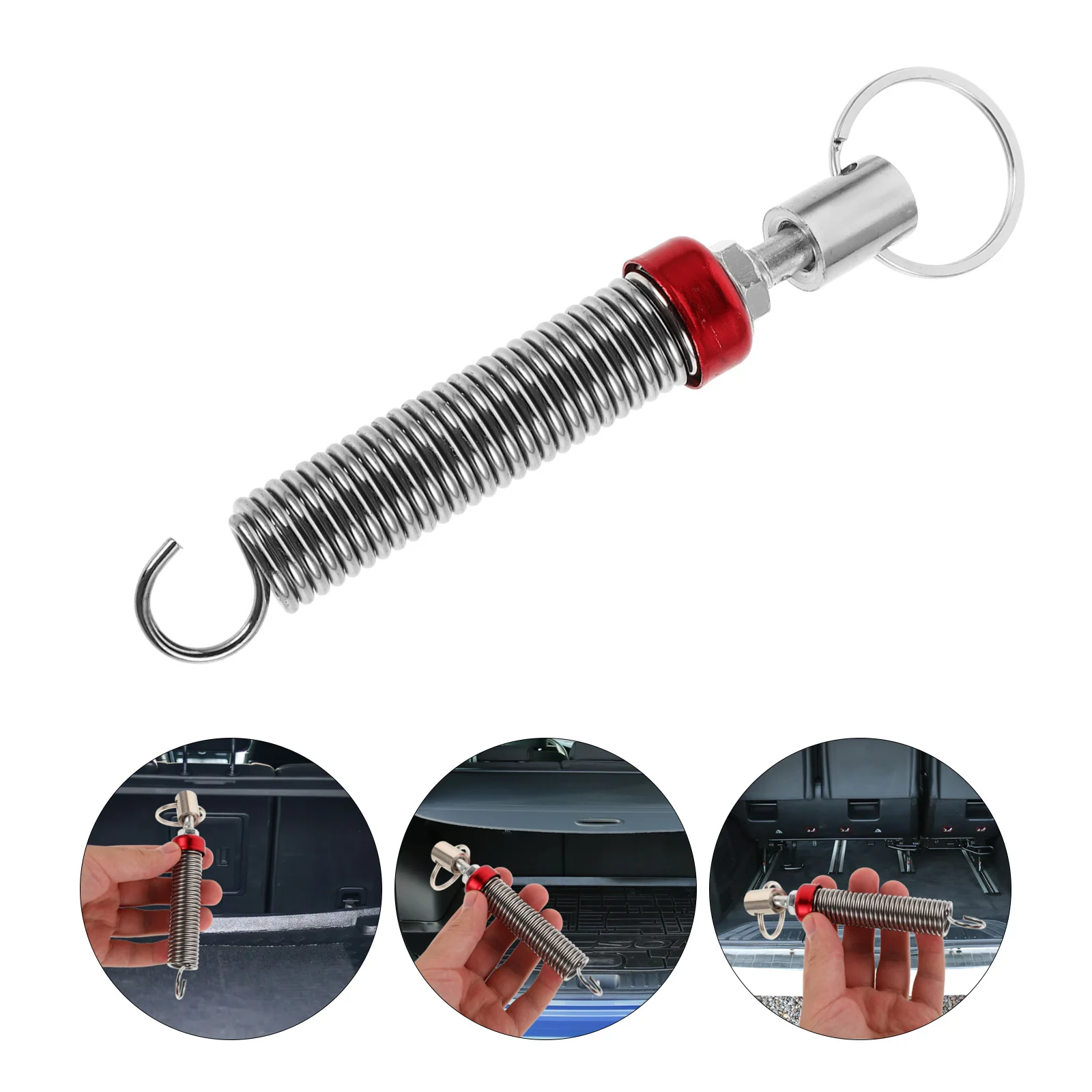 

1Set Universal Car Trunk Lift Spring Adjustable Mechanism Auto Boot Lid Lifting Tool Durable Metal Accessories
