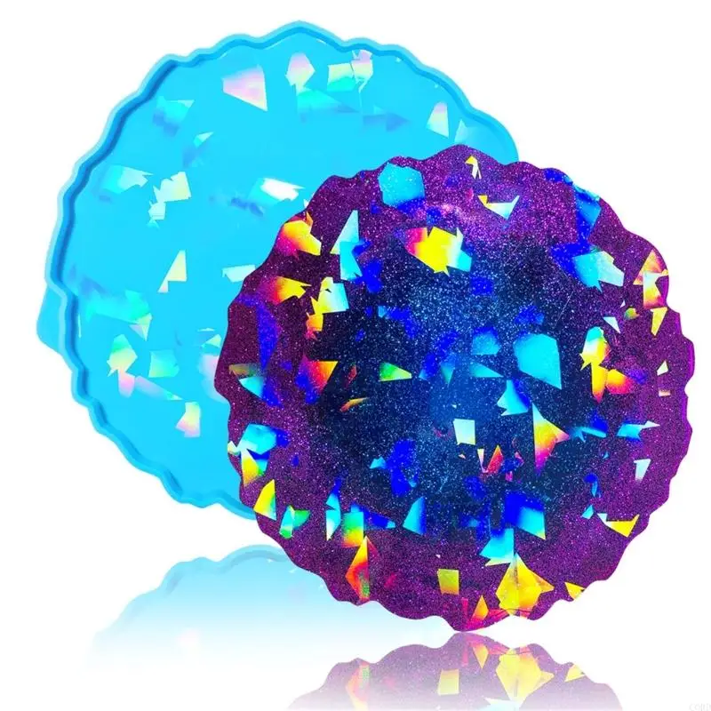 

Шнур ручной работы, форма для пепельницы, силиконовая подставка для литья, DIY ремесла, голографический поднос