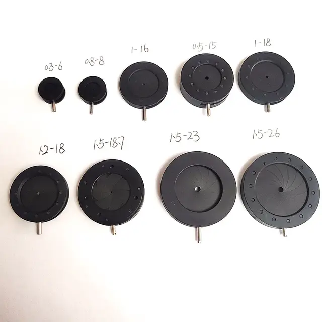 Adjustable Optical Mechanical Iris Aperture Diaphragm Condensor