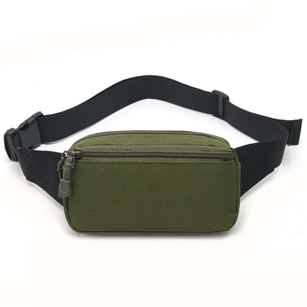 

Jogging Waterproof Men Sports Waist Bag Oxford Zipper Fashion Chest Bag Large Capacity Lightweight Marathon Running Bag Outdoor