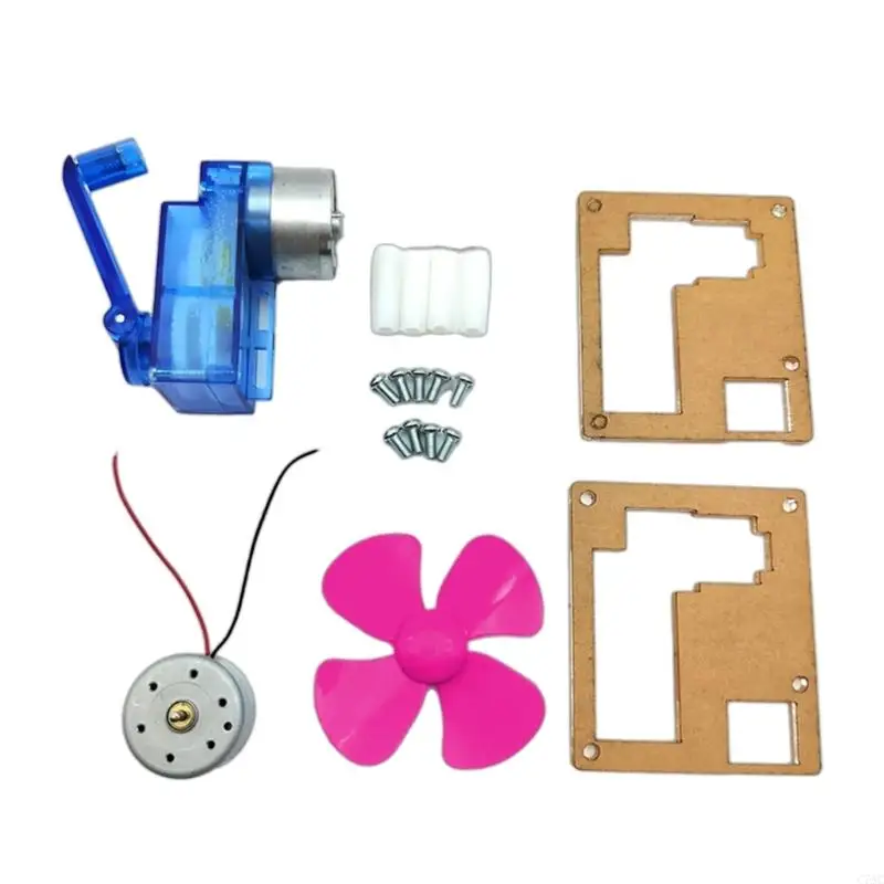 Modulo del driver del motore Mini Generatore ventole manuale giocattoli elettronici Modello alimentazione fai -da -te C7AC