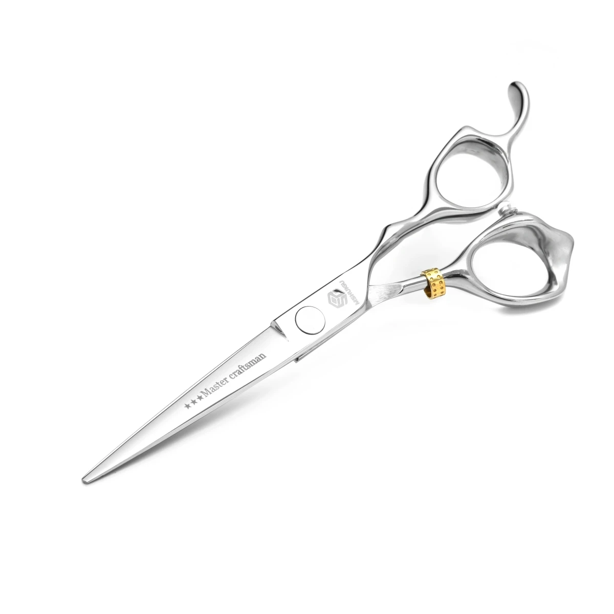 MSHUIGU 6-Zoll professionelle Friseurschere, multifunktionale Effilierschere, umkehrbare Zähne, 440C Stahl, für Familienhaarschnitte – Detail 25
