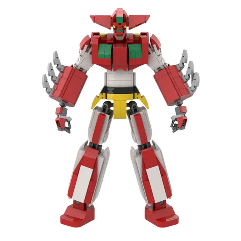 

Фигурка из фильма и ТВ, строительные блоки, модель игрушки для детей, аниме-фигурка, кукла, 3D головоломка, Getter Robo, сборочные блоки, детская игрушка