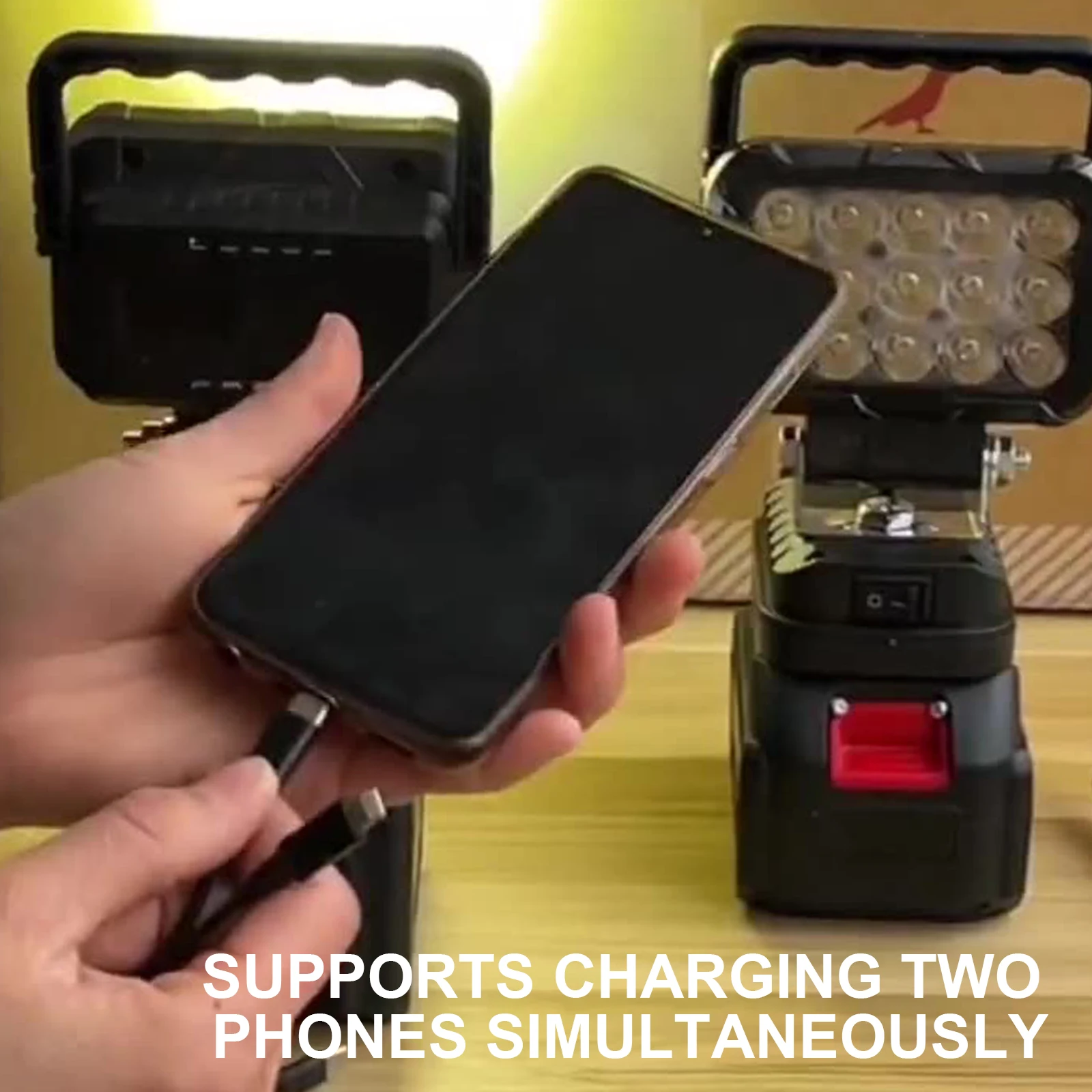ไฟ LED 15 ดวงสำหรับแบตเตอรี่ลิ - Outdoor Power Not Working บทวิจารณ์และราคา