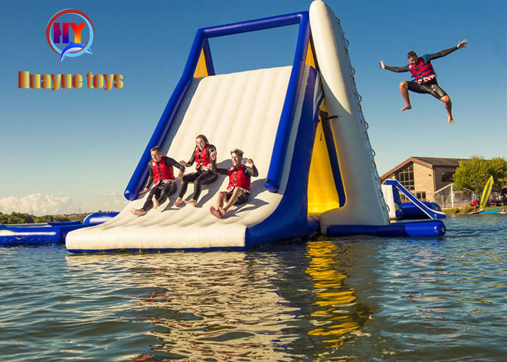 Big Inflatable Water Park Factory Price Floating Inflatable Aquapark Waterpark With Many Fun Water Games