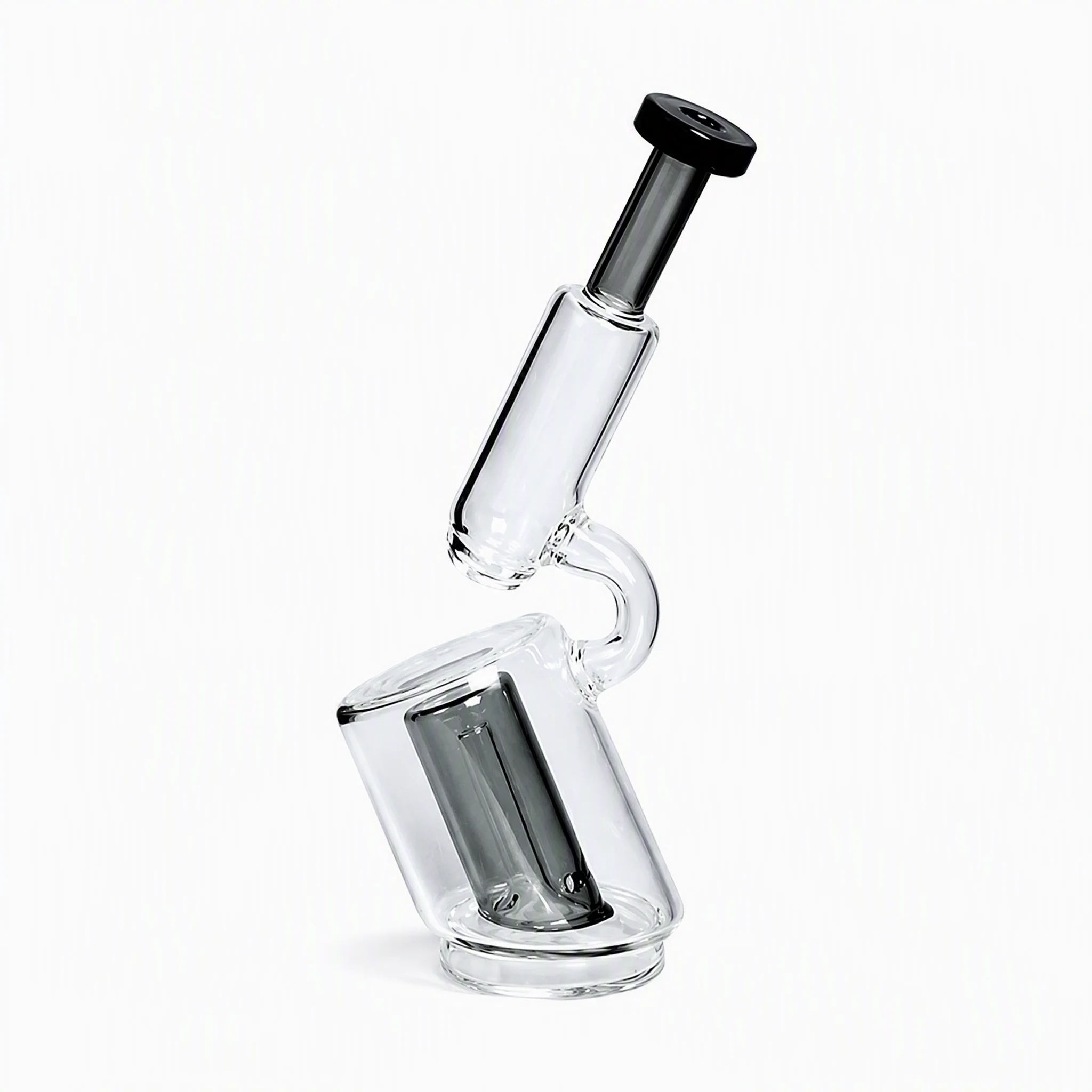 Elegant Glass Cruet Dispenser Set for Olive Oil