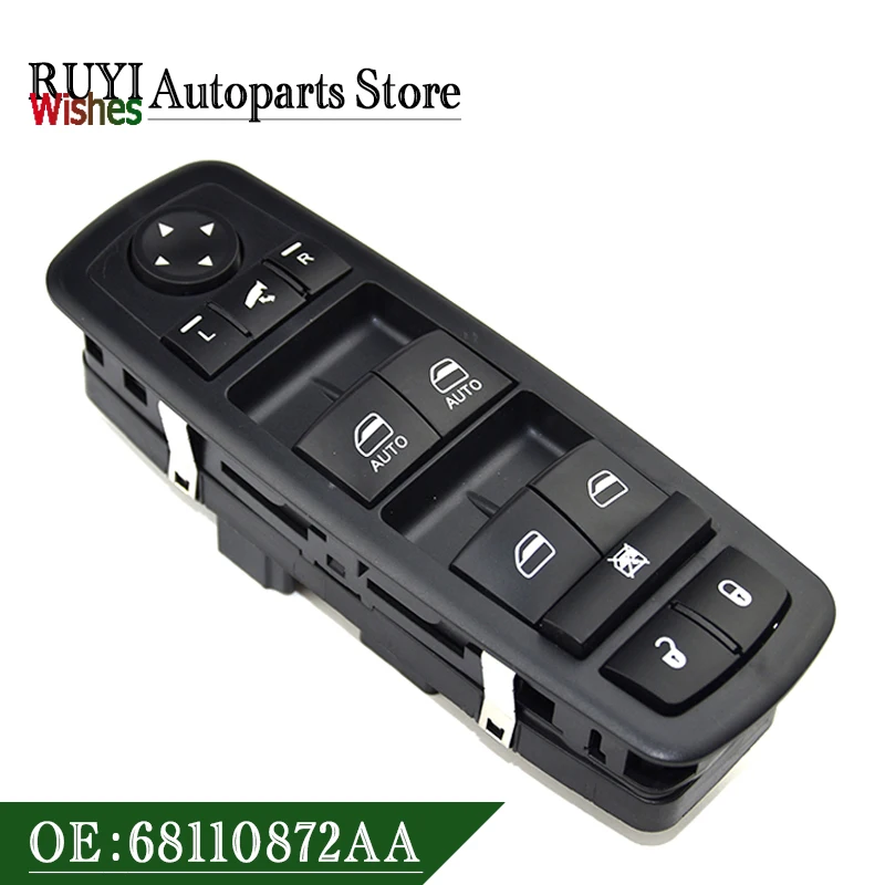 68110872AB New Electric Master Window Control Switch for Dodge Grand Caravan Chrysler Town & Country 68110872AA 4602536AD