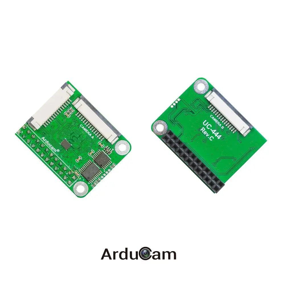 Arducam Multi Camera Adapter Doubleplexer Stereo Module V2 for Raspberry Pi CameraV3, Raspberry Pi Zero, Pi4/3B+/3