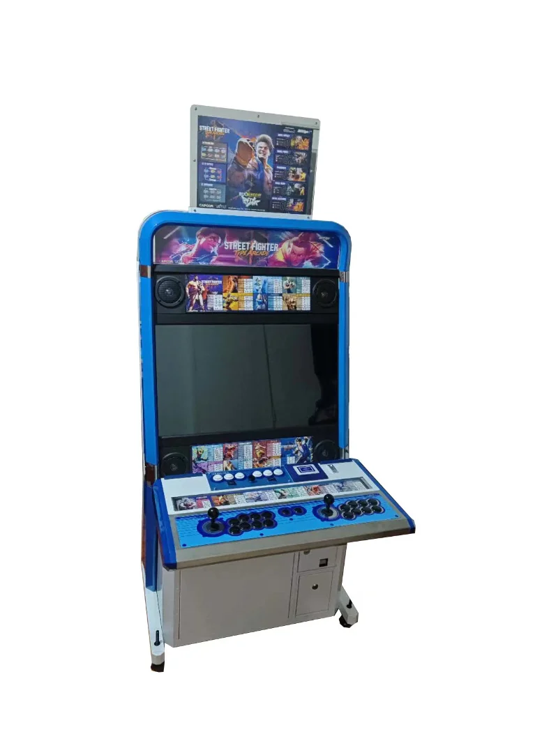 High-end arcade fighting machine 8-button metal cabinet coin-operated 8-button console game