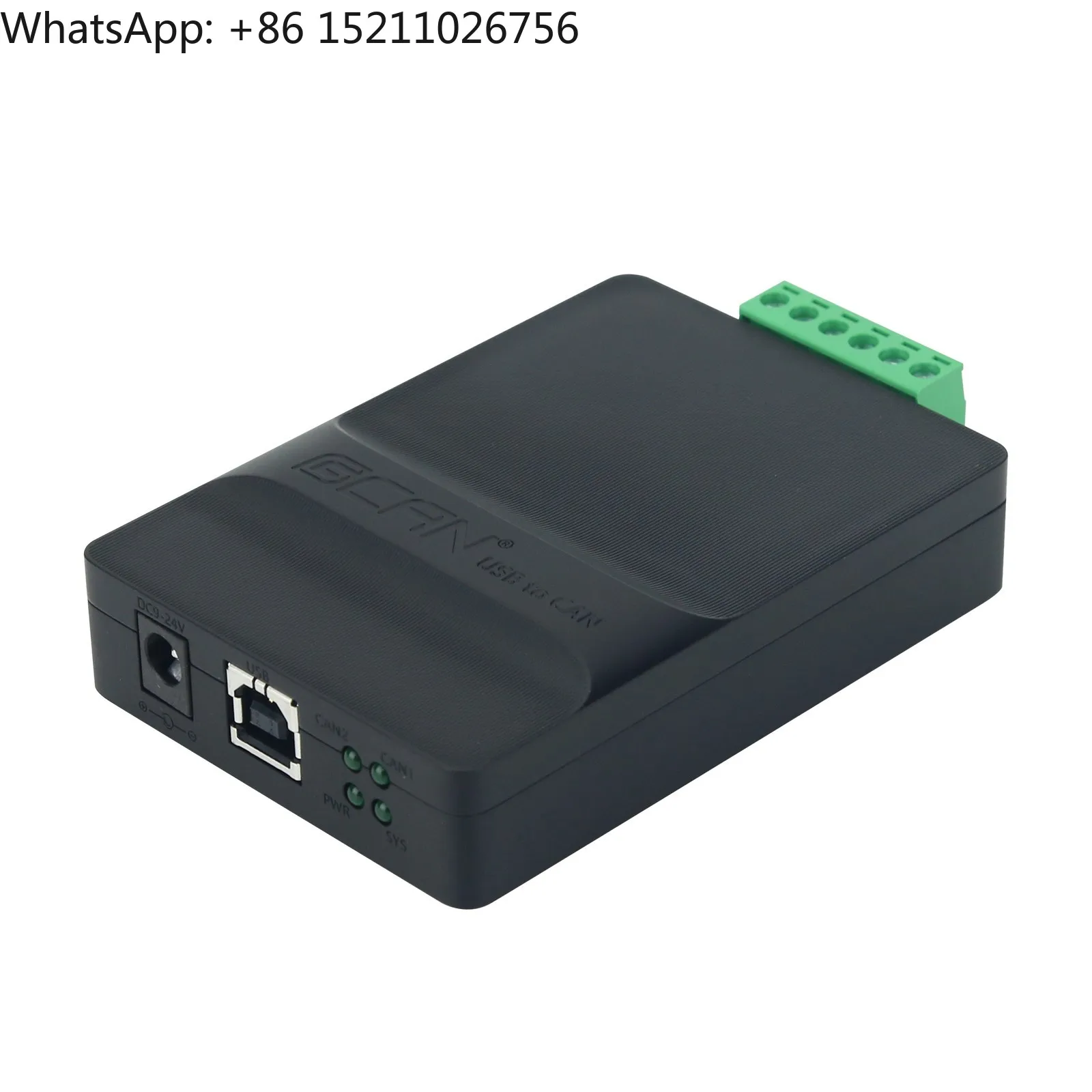 USBCAN-II C + USB CAN Bus Analyzer CAN Bus Interface Module ZLG USBCAN-II2 بطاقة التوافق الاتصالات السلكية واللاسلكية CANOpen J1939