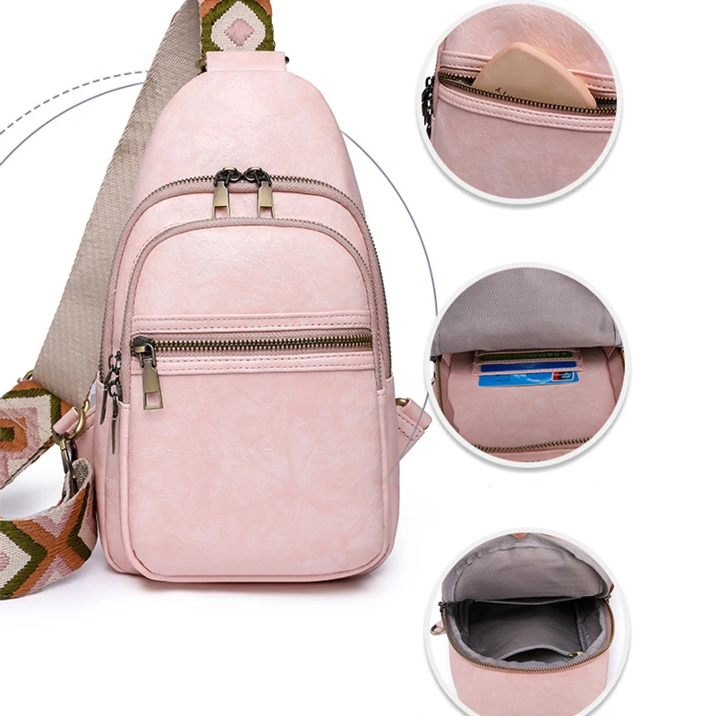

Unisex Vintage Graphic Pattern Shoulder Bag，Fashion Crossbody Sling Bag For Men Women，Chest Bag