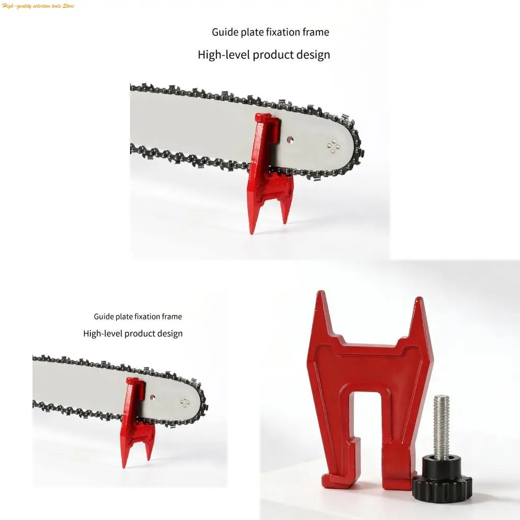 203F Precisions Chainsaw Stump Vise Sharpening Accessory Ensuring Optimal Alignment And Stability For Efficient Lumber Work