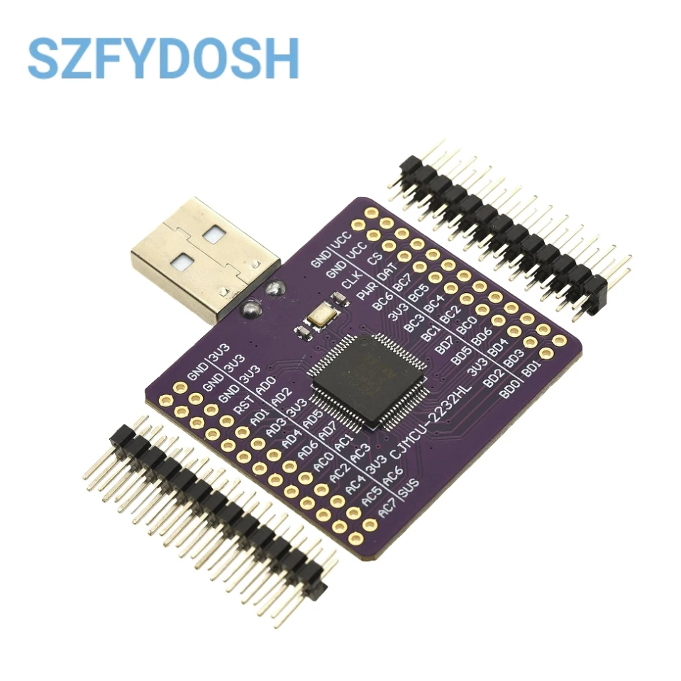 Hochgeschwindigkeits-FT2232HL USB zu UART/SPI/I2C/JTAG-Konvertermodul MCU-2232 – Detail 1