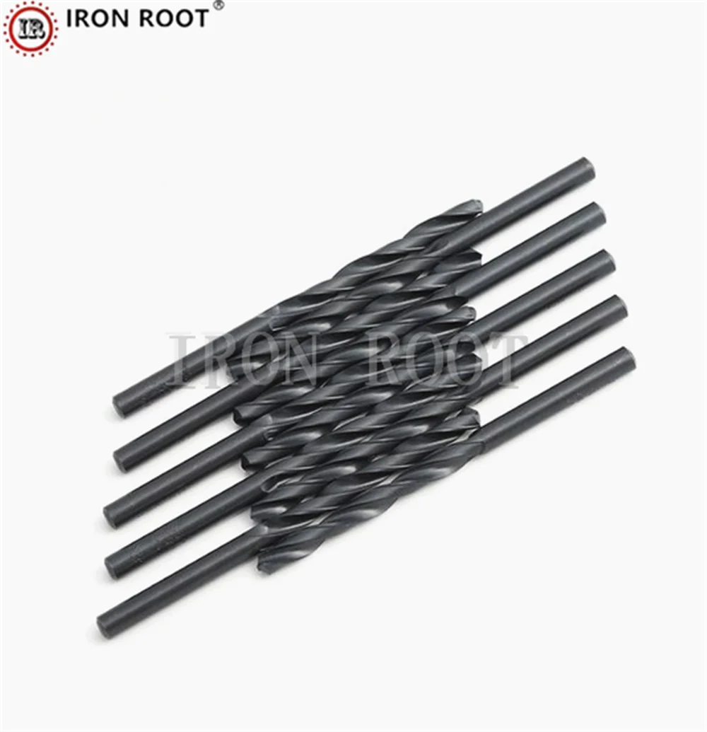 HSS M2 High Speed Steel 1mm-13mm Rolling Drill Steel Aluminum Twist Straight Shank Drill Bit