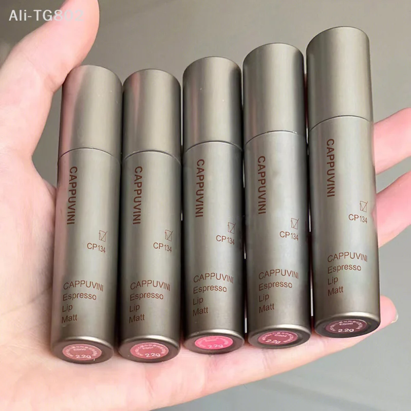 1 Pieza de Mini Lápiz Labial Mate de Terciopelo, Brillo Labial Mate de Terciopelo Individual, Resistente al Agua, Antiadherente, a Prueba de Manchas, Lápiz Labial Líquido en Tubo Plateado