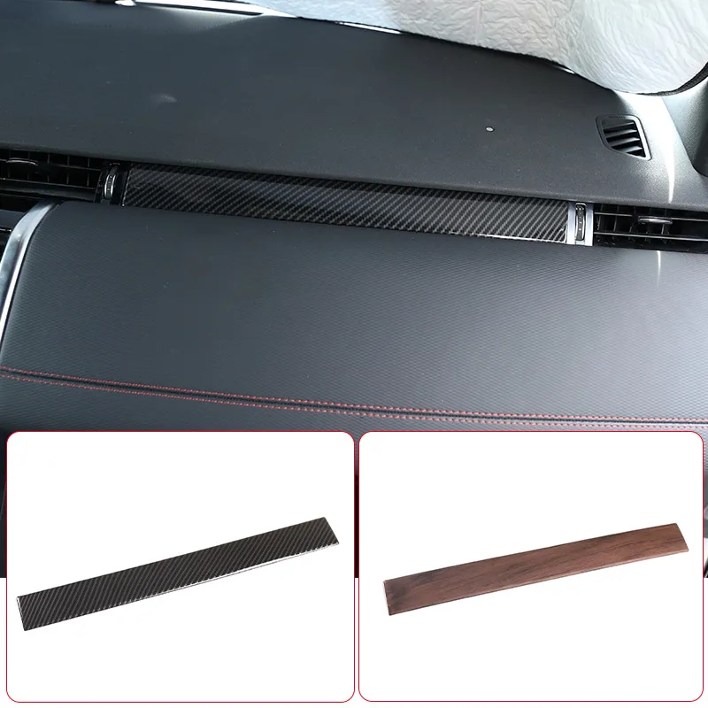 ABS Carbon Fiber For Land Rover Discovery Sport 2020 Car Interior Dashboard Decoration Panel Cover Trim Accessories