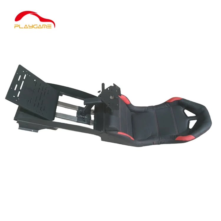 Professional F1 Sim Racing Cockpit With Seat Full Motion Adjustable Foldable Design For PS5 PC Gaming Simulator