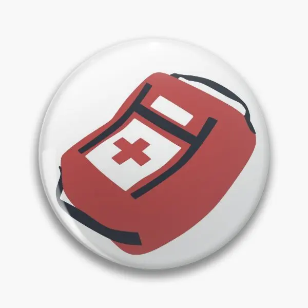 Left 4 Dead First Aid Kit Soft Button Pin Cute Jewelry Cartoon Badge Decor Brooch Hat Creative Clothes Collar Gift Women