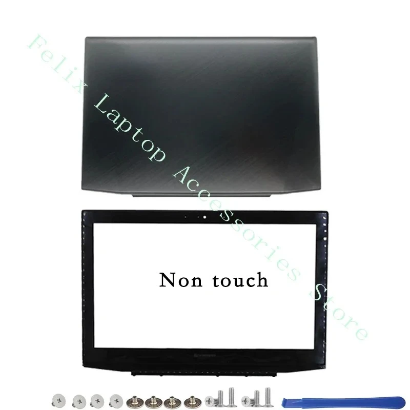 ل Y50 Y50-70 Y50P-70 Y50-80 محمول الخلفي LCD الغطاء الخلفي العلوي الحافة الأمامية Palmrest العلوي السفلي قاعدة الإسكان الأسود لا اللمس