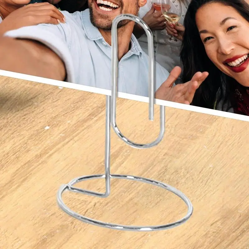Galvanizado Imagem Titulares para Mesas, Sturdy Metal Foto Holder, Suporte Clip Multifuncional, Imagem Fio Criativo, 10X